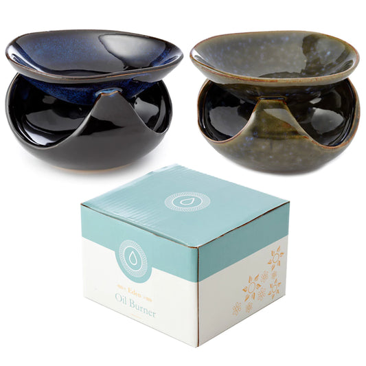 Ceramic Oil Burner Dark Abstract & Speckled – Κεραμικός Καυστήρας Αιθέριων Ελαίων